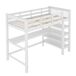 Cama alta para niños 99x207 Cama alta para niños 99x207 Blanco