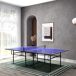Mesa de Ping-Pong MDF, Acero SPORTNOW Mesa de Ping-Pong MDF, Acero SPORTNOW Azul
