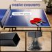 Mesa de Ping-Pong MDF, Acero SPORTNOW Mesa de Ping-Pong MDF, Acero SPORTNOW Azul