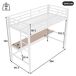 Cama alta para niños 94x204 Cama alta para niños 94x204 Blanco