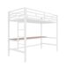 Cama alta para niños 94x204 Cama alta para niños 94x204 Blanco