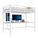 Cama alta para niños 94x204 Cama alta para niños 94x204 Blanco