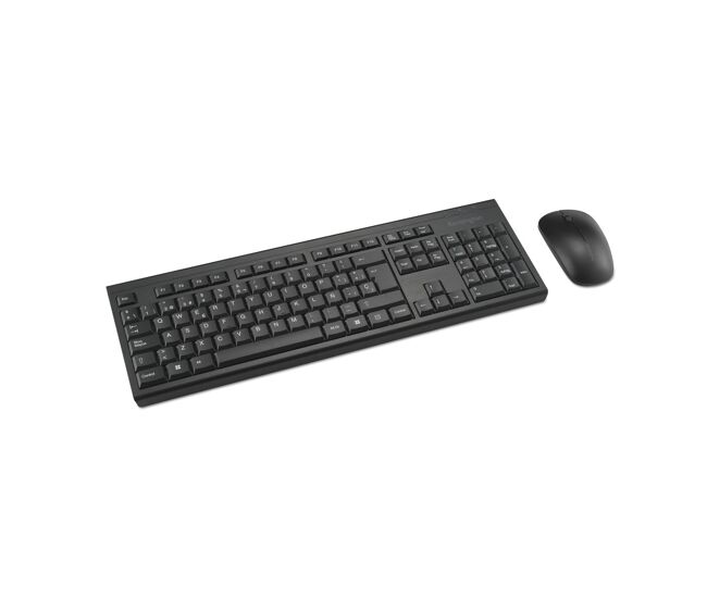 Teclado y ratón kensington k75562es negro español qwerty