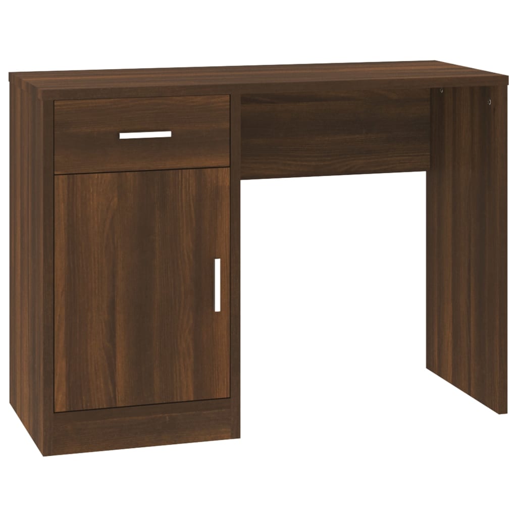 Escritorio - Mesa de Ordenador 100x40 Madera Oscura