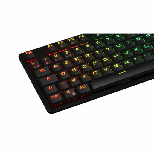 Teclado Gaming The G-Lab KEYZ PLATI. TKL Preto Azerty Francês