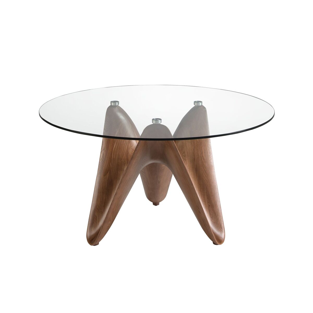 Mesa comedor redonda cristal templado 150x150