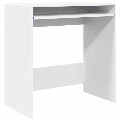 Secretária Escrivaninha de computador - Branco 77.5 x 43 x 79 cm Madeira processada