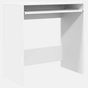 Secretária Escrivaninha de computador - Branco 77.5 x 43 x 79 cm Madeira processada