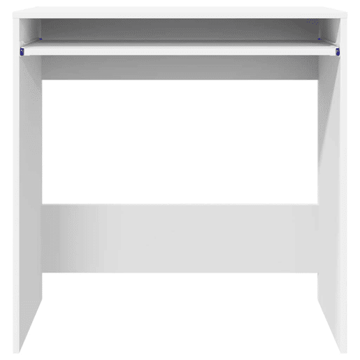 Secretária Escrivaninha de computador - Branco 77.5 x 43 x 79 cm Madeira processada