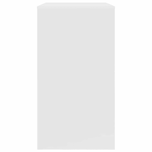 Secretária Escrivaninha de computador - Branco 77.5 x 43 x 79 cm Madeira processada