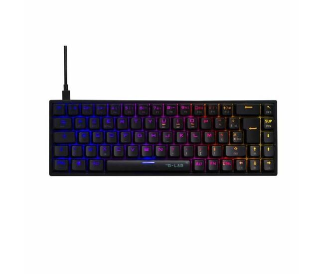 Teclado the g-lab keyz titan blanco