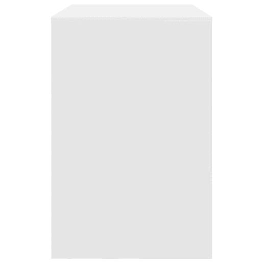 Secretária Escrivaninha de computador - Branco 102 x 50 x 75 cm Madeira processada