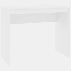 Secretária Escrivaninha de computador - 90x40x72 cm derivados de madeira branco