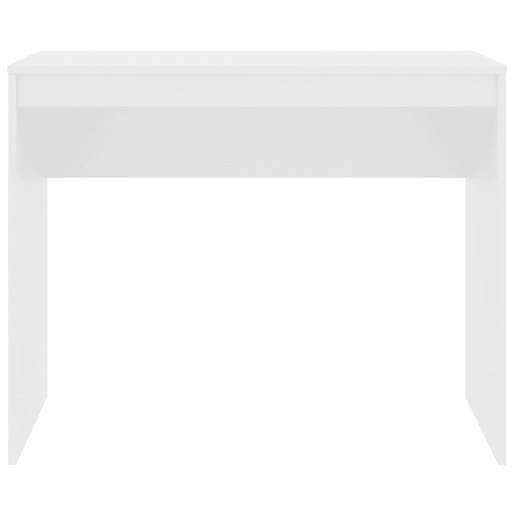 Secretária Escrivaninha de computador - 90x40x72 cm derivados de madeira branco