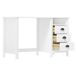 Escritorio - Mesa de Ordenador 120x50 Escritorio - Mesa de Ordenador 120x50 Blanco