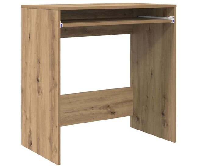 Escritorio - mesa de ordenador roble artisan 77.5 x 43 x 79 cm madera contrachapada