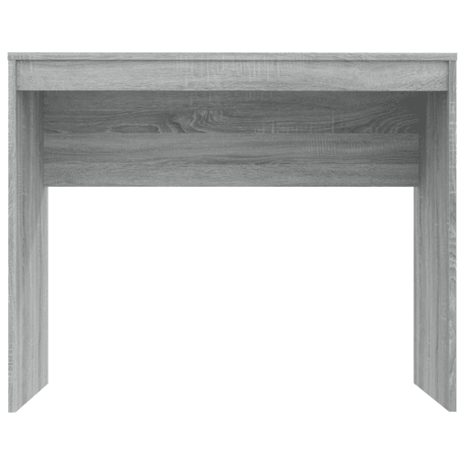 Secretária Escrivaninha de computador - 90x40x72 cm derivados de madeira cor cinzento sonoma