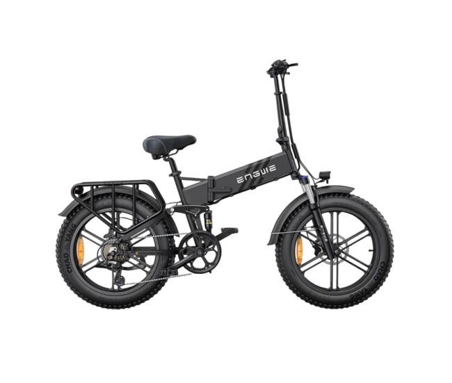 E-bike engwe engine pro 2.0 - motor 750w batería 48v16ah shimano 8 velocidades suspensión total - negro