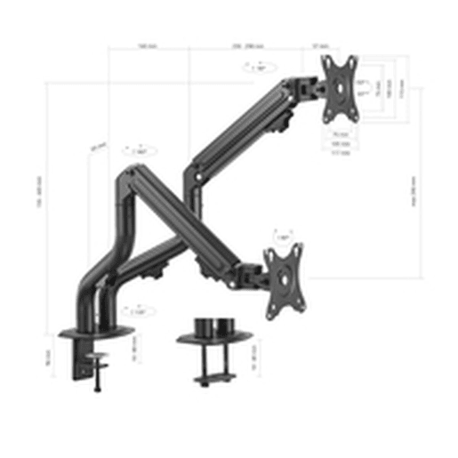 Suporte TV Aisens DT32TSR-141 17-32 8 kg 17-32