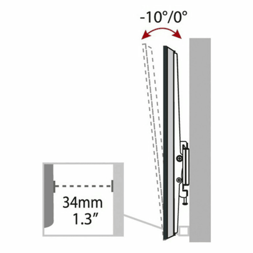 Suporte TV Haeger WB-T70.018A 32-70