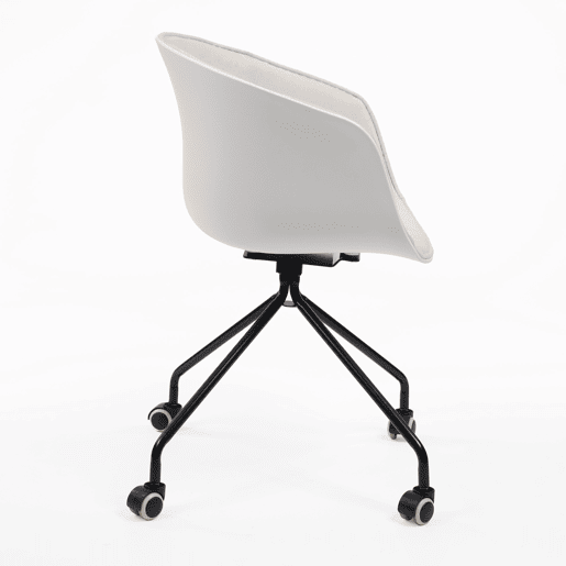 Cadeira branca Cute Wheels