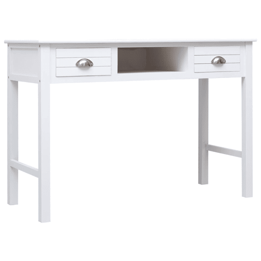 Secretária Escrivaninha de computador - 110x45x76 cm madeira branco Secretária Escrivaninha de computador - 110x45x76 cm madeira branco