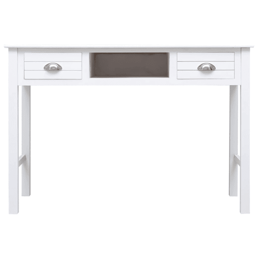 Secretária Escrivaninha de computador - 110x45x76 cm madeira branco Secretária Escrivaninha de computador - 110x45x76 cm madeira branco