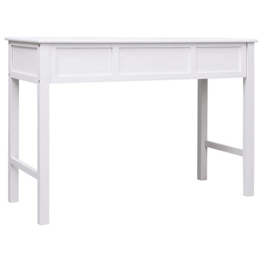Secretária Escrivaninha de computador - 110x45x76 cm madeira branco Secretária Escrivaninha de computador - 110x45x76 cm madeira branco