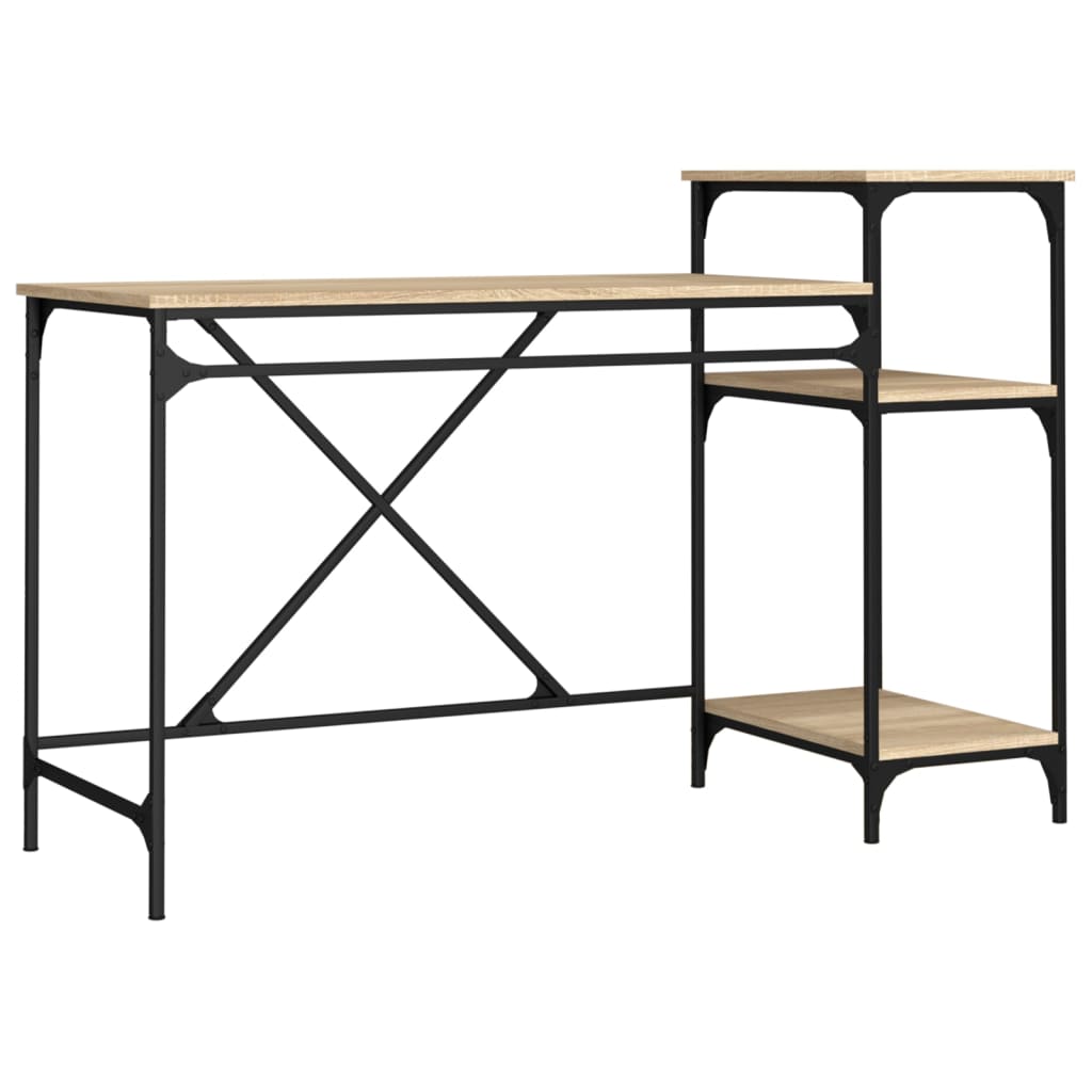 Escritorio - Mesa de Ordenador 135x50 Madera Clara