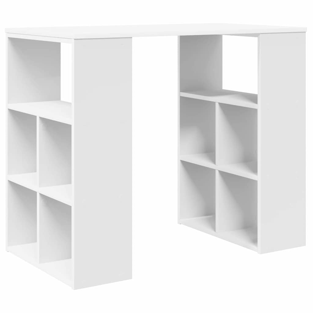 Escritorio - mesa de ordenador blanco 90 x 50 x 75 cm madera contrachapada