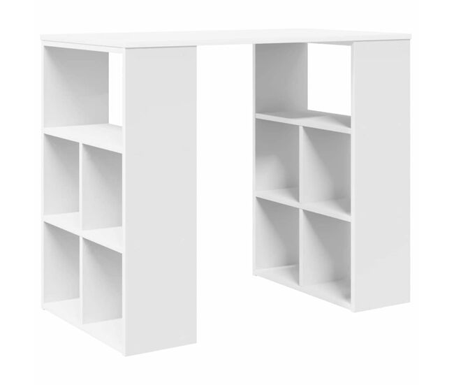 Escritorio - mesa de ordenador blanco 90 x 50 x 75 cm madera contrachapada