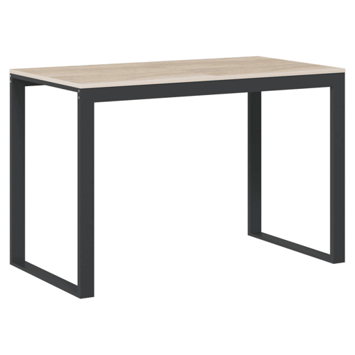 Secretária - Mesa de computador 110x60x73 cm contraplacado pretocarvalho Secretária - Mesa de computador 110x60x73 cm contraplacado pretocarvalho