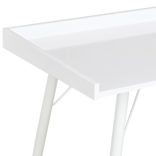 Secretária Escrivaninha de computador - 90x50x79 cm branco