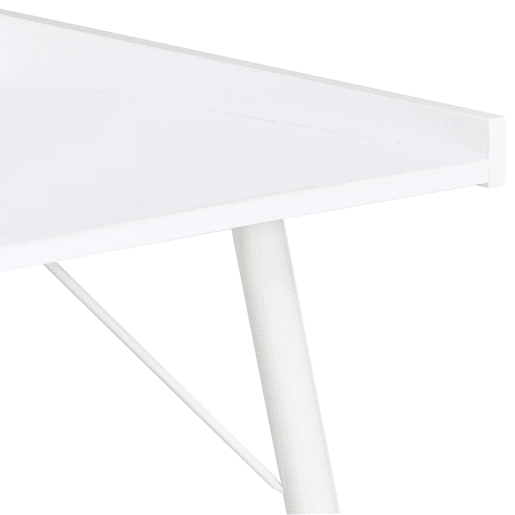 Secretária Escrivaninha de computador - 90x50x79 cm branco