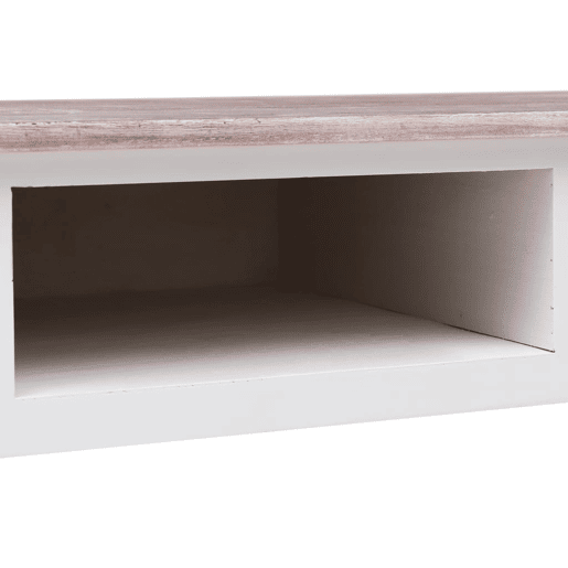 Secretária Escrivaninha de computador - 110x45x76 cm madeira castanho