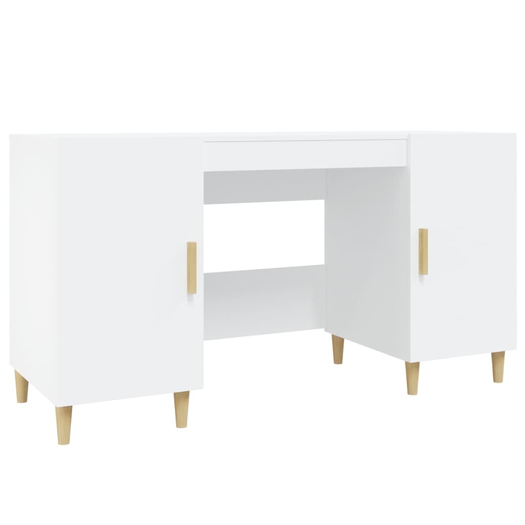 Escritorio - Mesa de Ordenador 140x50 Blanco