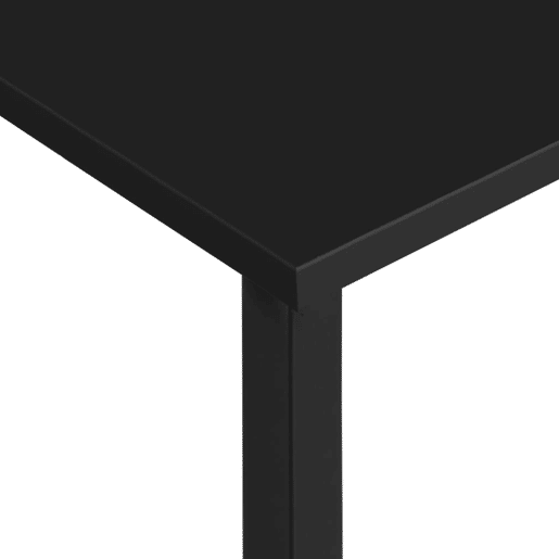 Secretária - Escrivaninha de computador 105x55x72 cm MDF e metal preto