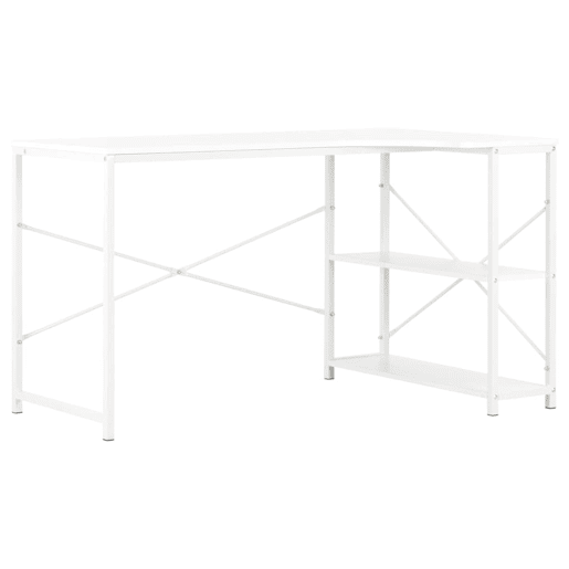 Secretária - Escrivaninha de computador 120x72x70 cm branco