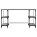Escritorio - Mesa de Ordenador 140x50 Escritorio - Mesa de Ordenador 140x50 Roble/ Gris