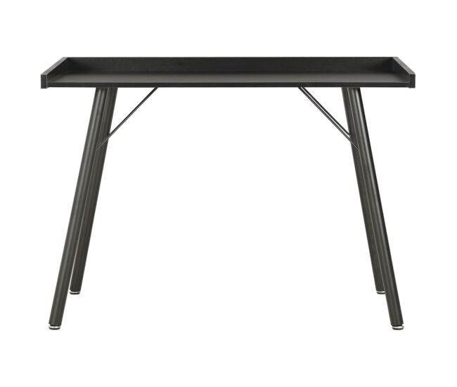 Escritorio - mesa de ordenador negro 90x50x79 cm