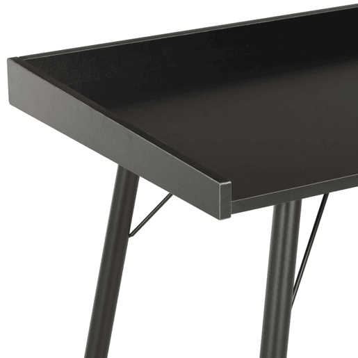 Secretária Escrivaninha de computador - 90x50x79 cm preto