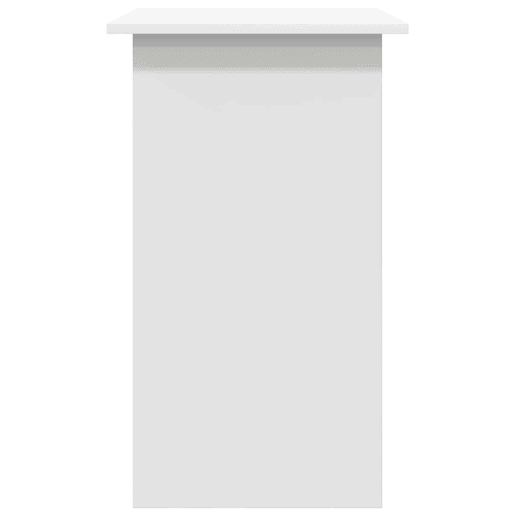 Secretária Escrivaninha de computador - 80x45x74 cm derivados de madeira branco