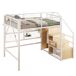 Cama alta para niños 145x255 Cama alta para niños 145x255 Blanco
