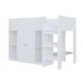 Cama alta para niños 95x205 Cama alta para niños 95x205 Blanco
