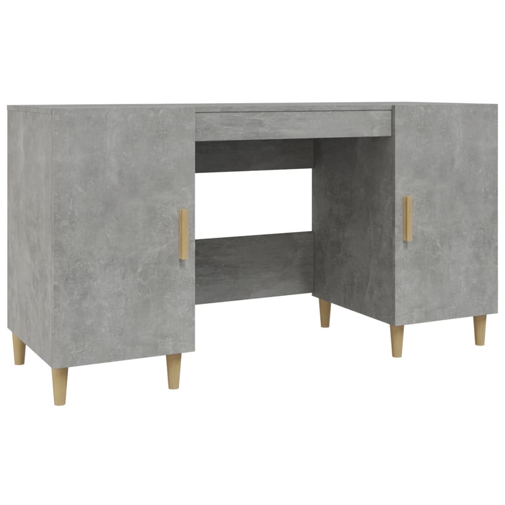 Escritorio - Mesa de Ordenador 140x50 Gris