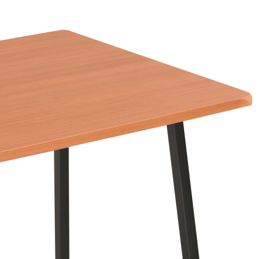 Secretária - Escrivaninha de computador c unidade prateleiras 102x50x117cm preto e castanho