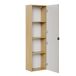 Conjunto mueble bajo lavabo y columna Mila Conjunto mueble bajo lavabo y columna Mila Madera