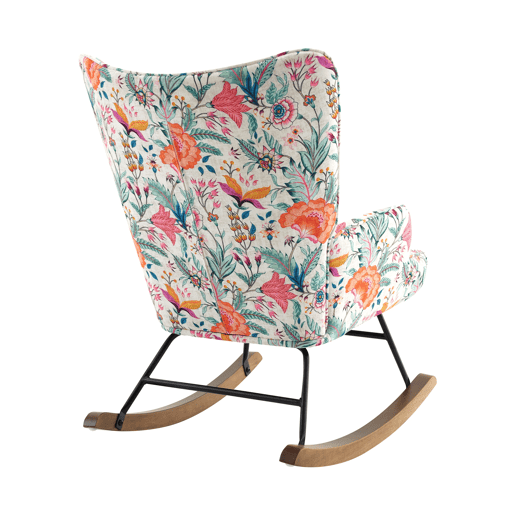 Mexante de luxo em terço premium com estrutura metálica e patas de madeira maciça: conforto ergonômico para o dia-a-dia.