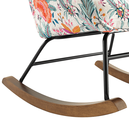 Mexante de luxo em terço premium com estrutura metálica e patas de madeira maciça: conforto ergonômico para o dia-a-dia.
