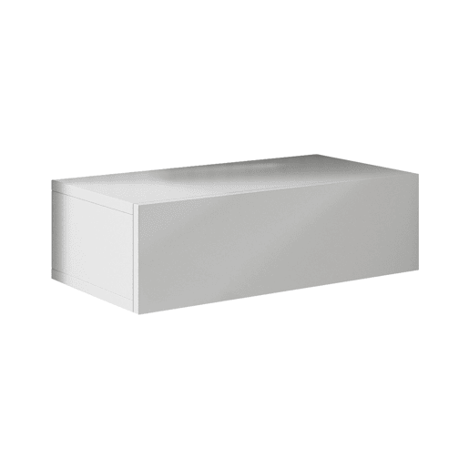 Mesa de cabeceira Quarto de dormir Branco 46x34x15 1 gaveta Europa Muebles Bonitos